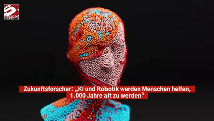 Zukunftsforscher: „KI und Robotik werden Menschen helfen, 1.000 Jahre alt zu werden“