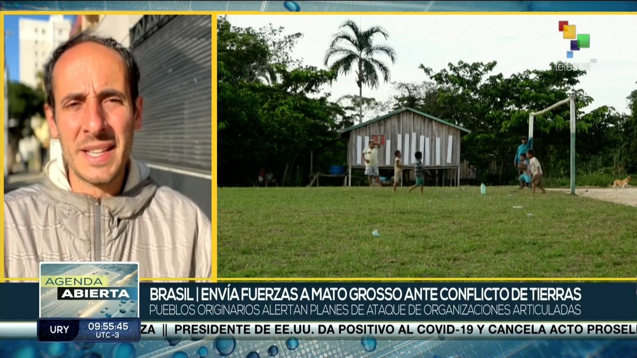 Gobierno de Brasil envió fuerzas nacionales al Estado Mato Grosso del Sur