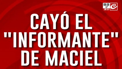 Caso Loan: ¿quién es el "Informante" de Walter Maciel detenido en las últimas horas?