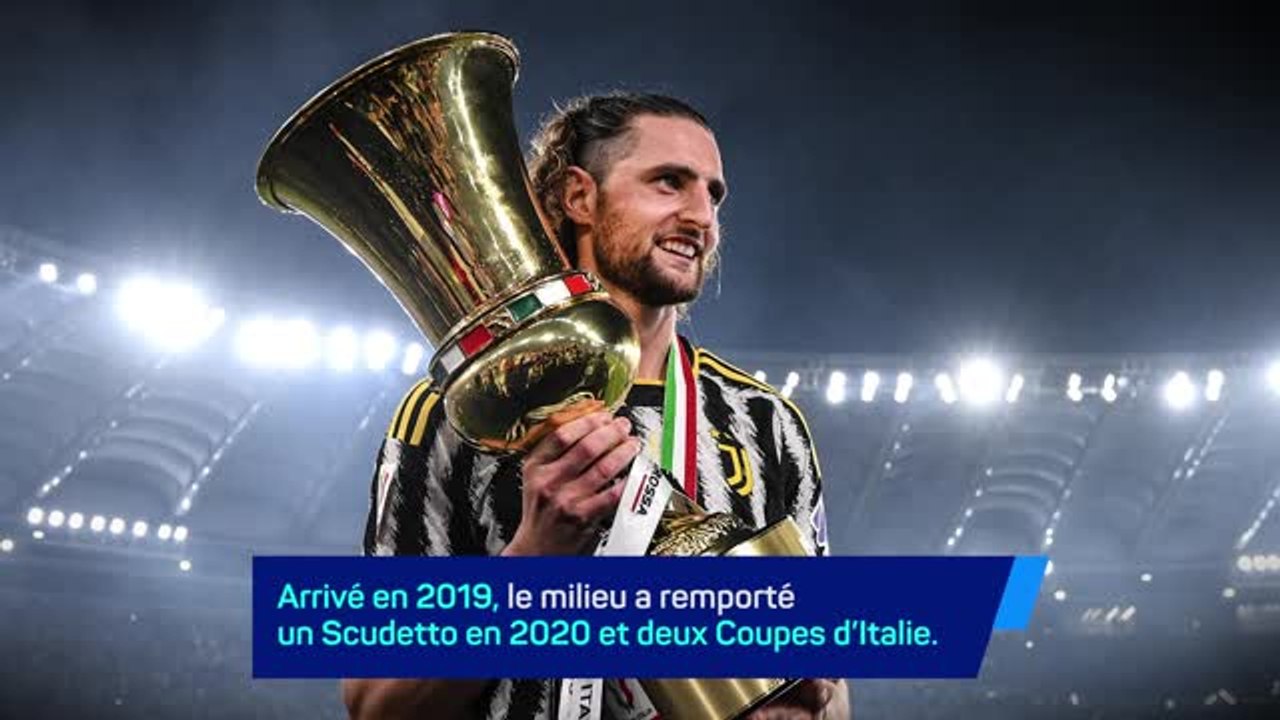 Serie A : Juventus - Adrien Rabiot dit adieu aux Bianconeri