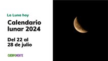 Luna hoy: calendario lunar del 22 al 28 de julio 2024 (Vídeo)