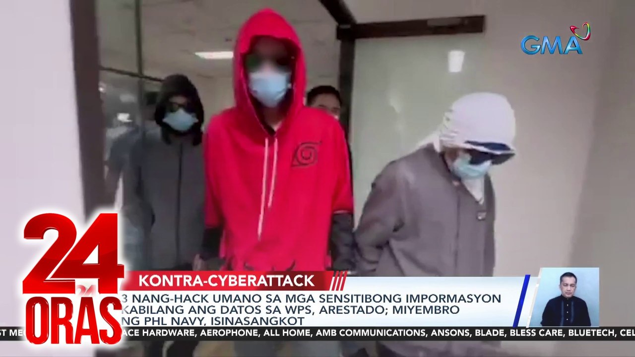 24 Oras: (Part 2) Miyembro ng PHL Navy sangkot sa hacking; takaw-disgrasyang tagas sa pipeline sa Bulacan; biyaheng Alabang-Clark na 40 mins lang?, atbp.