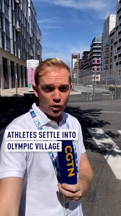 Athletes settle into Olympic Village