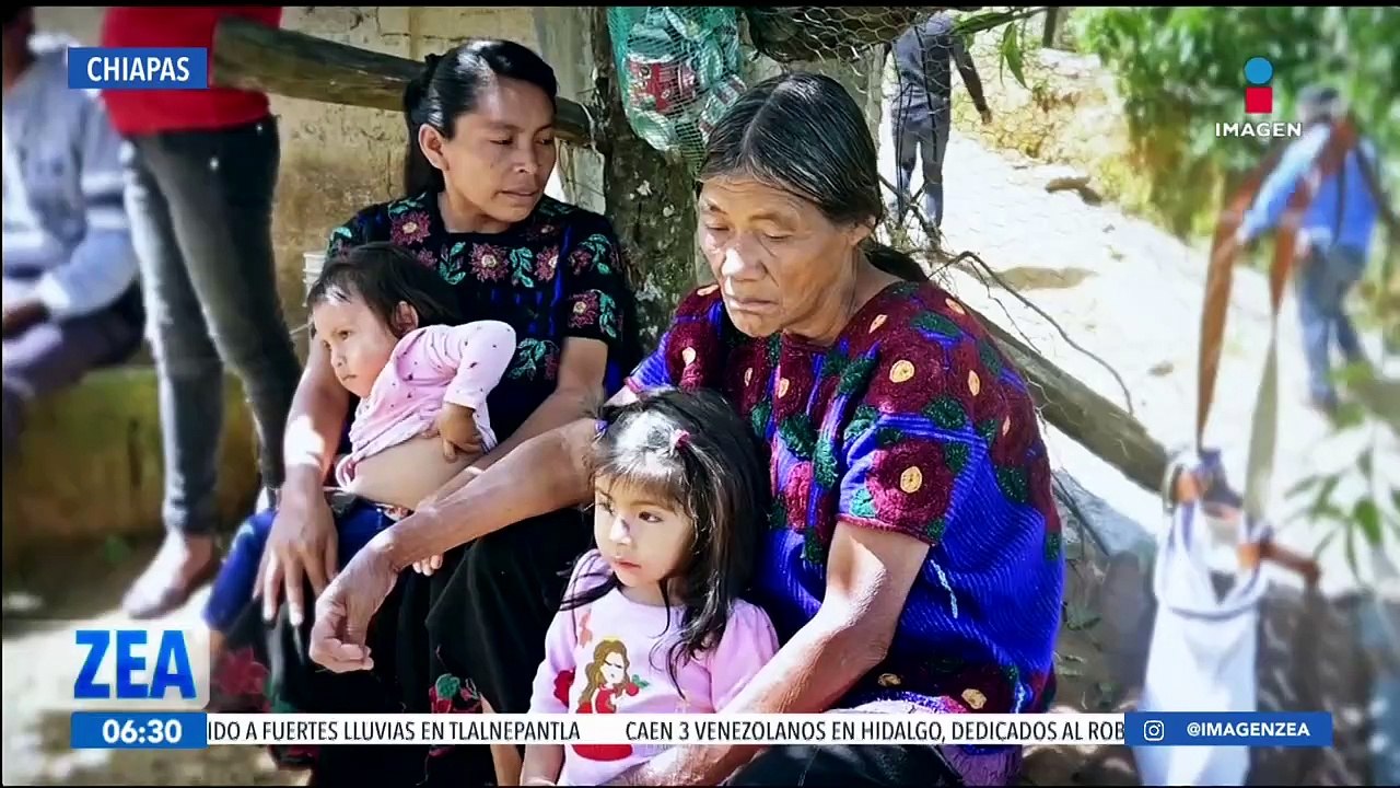 Familias de Chenalhó, Chiapas, huyen por las amenazas del crimen organizado