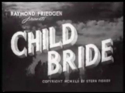 Film Enfant Mariée (1938)