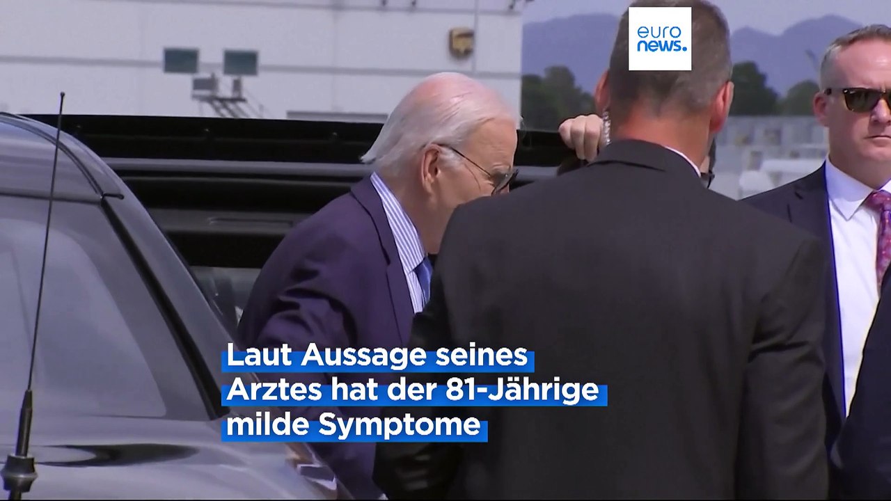 Corona auf Wahlkampfreise: US-Präsident Biden muss sich isolieren