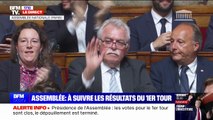 Présidence de l'Assemblée: le communiste André Chassaigne en tête du premier tour de vote avec 200 voix, un deuxième tour nécessaire