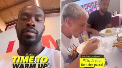 Una Giornata a Milanello con Tomori: Riscaldamento, Risate e Pranzo con i Compagni ⚽