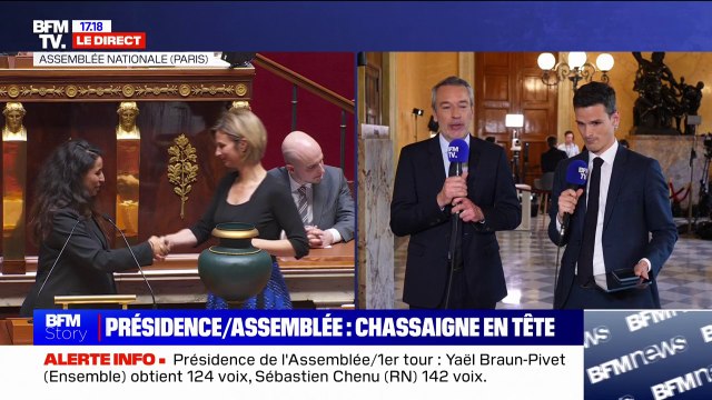 Présidence de l'Assemblée: Naïma Moutchou (Horizons) et Philippe Juvin (La Droite républicaine) se retirent