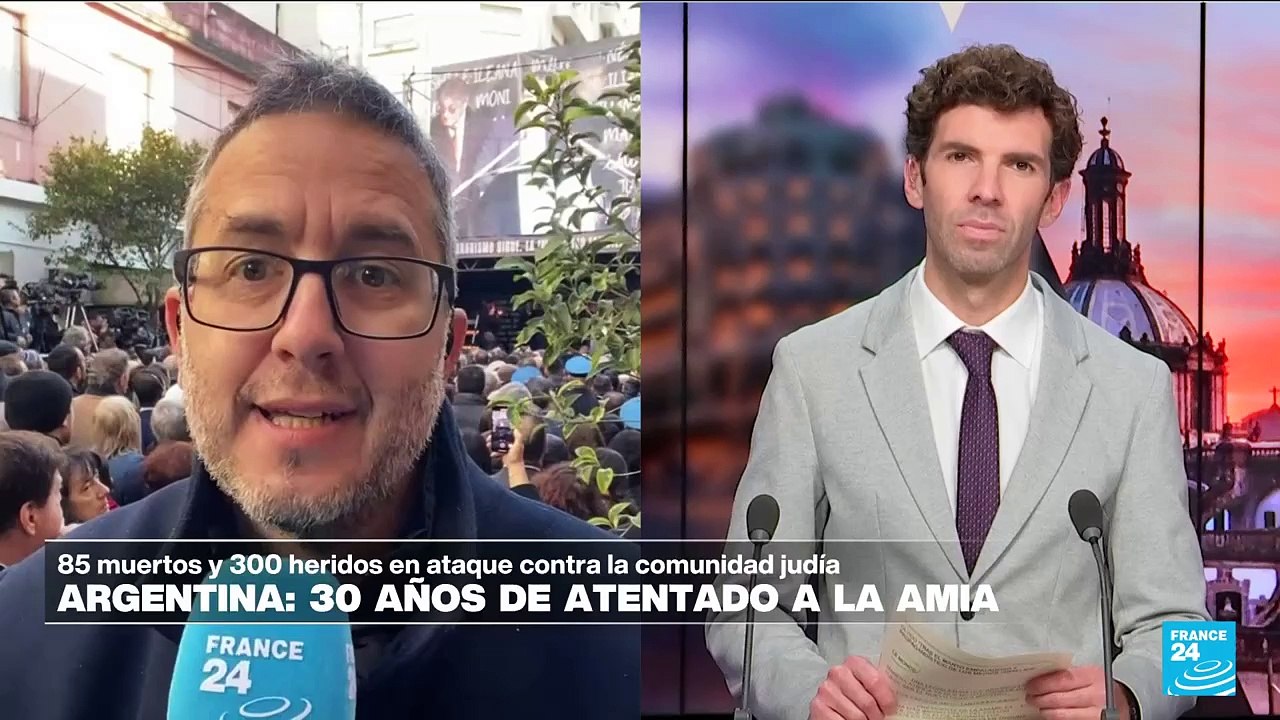 Informe desde Buenos Aires: el acto de conmemoración de los 30 años del atentado contra la AMIA