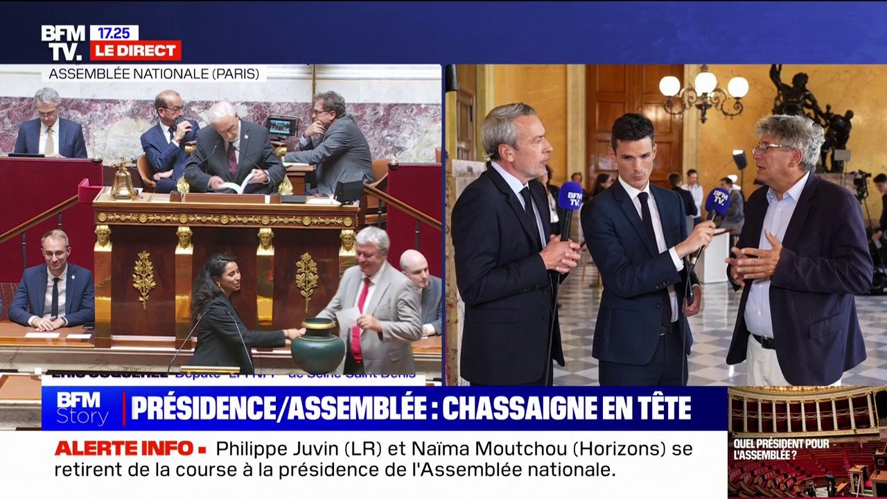 Présidence de l'Assemblée: Éric Coquerel (LFI-NFP): "Il ne faut pas que cette élection serve simplement à revenir en arrière"