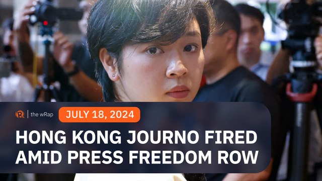 Hong Kong journalist group head says she was fired by WSJ amid press freedom row 