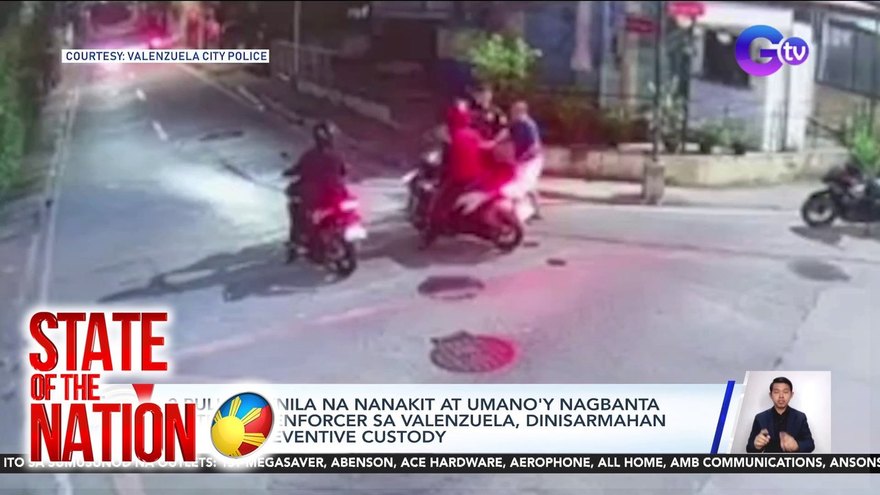 2 Pulis-Maynila na nanakit at umano'y nagbanta sa traffic enforcer sa Valenzuela, dinisarmahan at nasa preventive custody | SONA