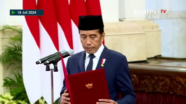 Momen Jokowi Ambil Sumpah Janji 3 Wakil Menteri Baru: Wamenkeu, Wamentan, dan Wamen Investasi