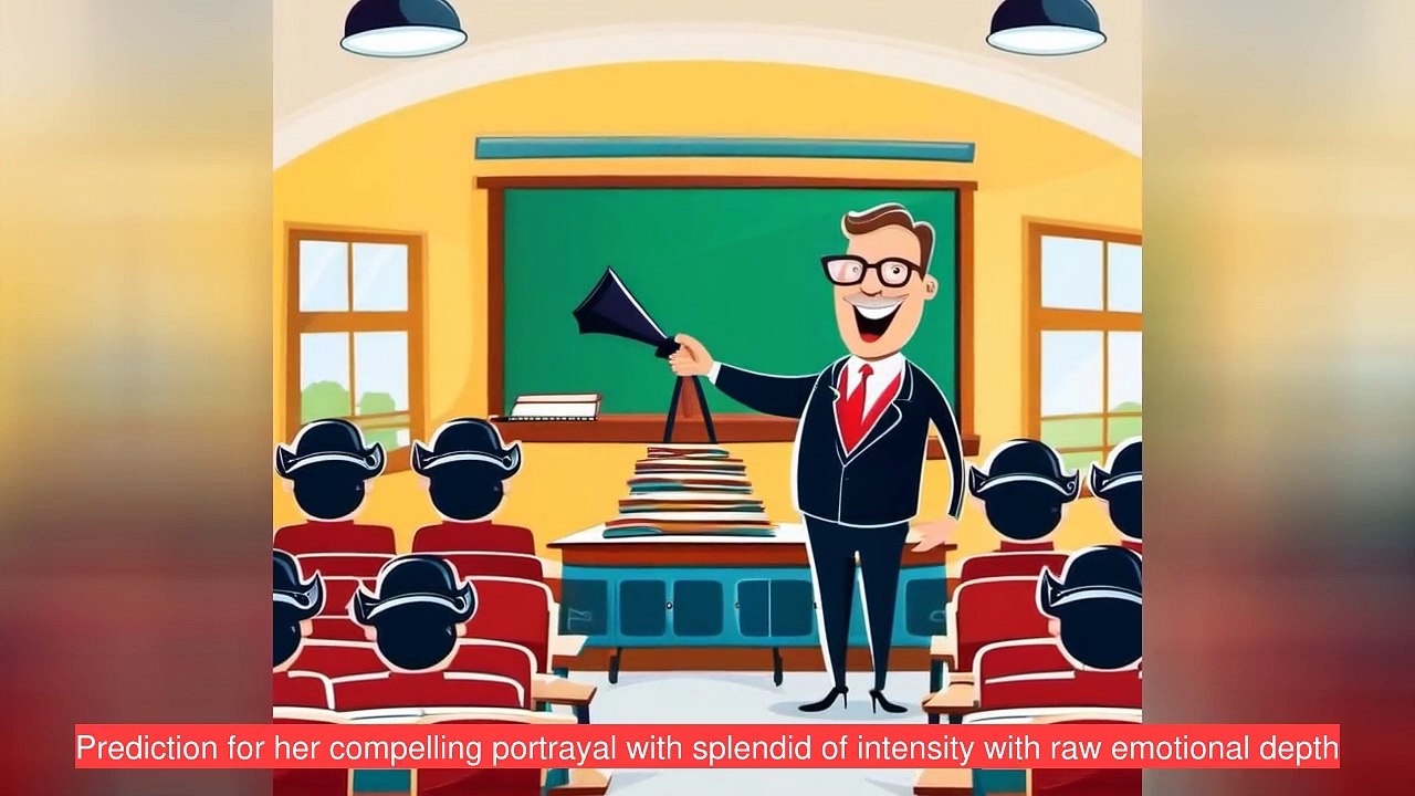 a teacher who becomes a movie star.