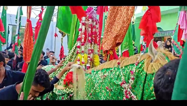 Mar Gaya Zainab Mera Sher e Jawan | Taboot Mola Abbas (a.s) | 8th Muharram Sirsi Sadat 2024