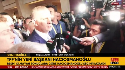 SON DAKİKA! TFF’nin yeni başkanı İbrahim Hacıosmanoğlu