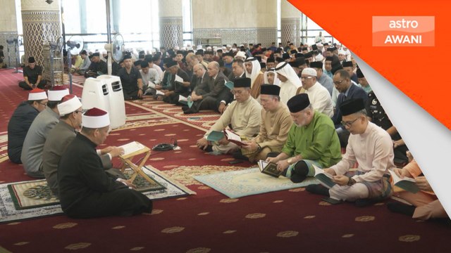 #AgongKita: Alunan syahdu Surah Yasin, doa selamat buka tirai Istiadat Pertabalan