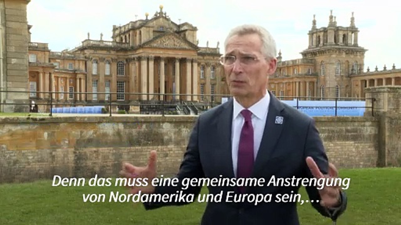 Stoltenberg: US-Unterstützung für die Ukraine 'extrem wichtig'