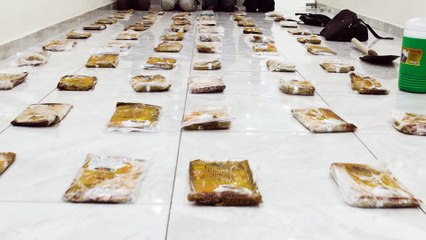 ضبط 4 أشخاص حاولوا تهريب 160 كيلو حشيش عن طريق البحر