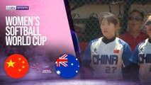 Highlights Women's Softball World Cup China Vs Australia | 180824.mp4