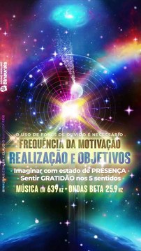 Frequencia da MOTIVAÇÃO Ondas Binaurais 639 Hz Chakra CORAÇÃO + 25.9 Hz Ondas Beta + Sons Natureza e Ruido Marrom