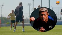 Julián Araujo se reincorpora a los entrenamientos de pretemporada del Barcelona