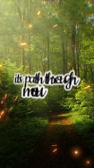 "Courage: The River That Carves Its Path Through Mountains"