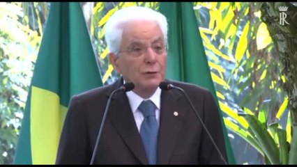 Italia-Brasile, Mattarella "ampie sintonie tra presidenze G7 e G20"