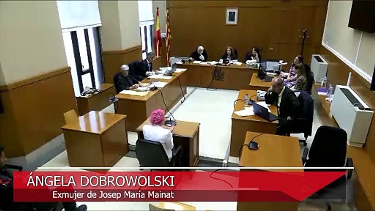 Así ha sido la declaración de Angela Dobrowolski ante el tribunal