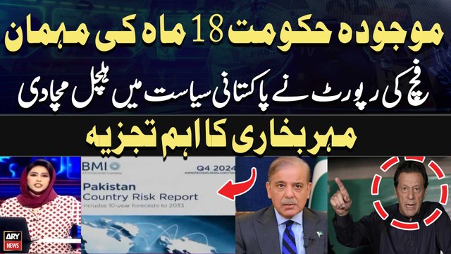 Economic Fitch's report on Pakistan | PM Shehbaz Govt & Imran Khan in Trouble| Meher Bukhari's Analysis