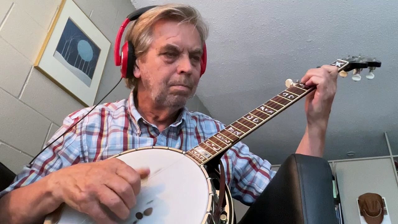 GOLD RUSH  -  5 string banjo & guitar