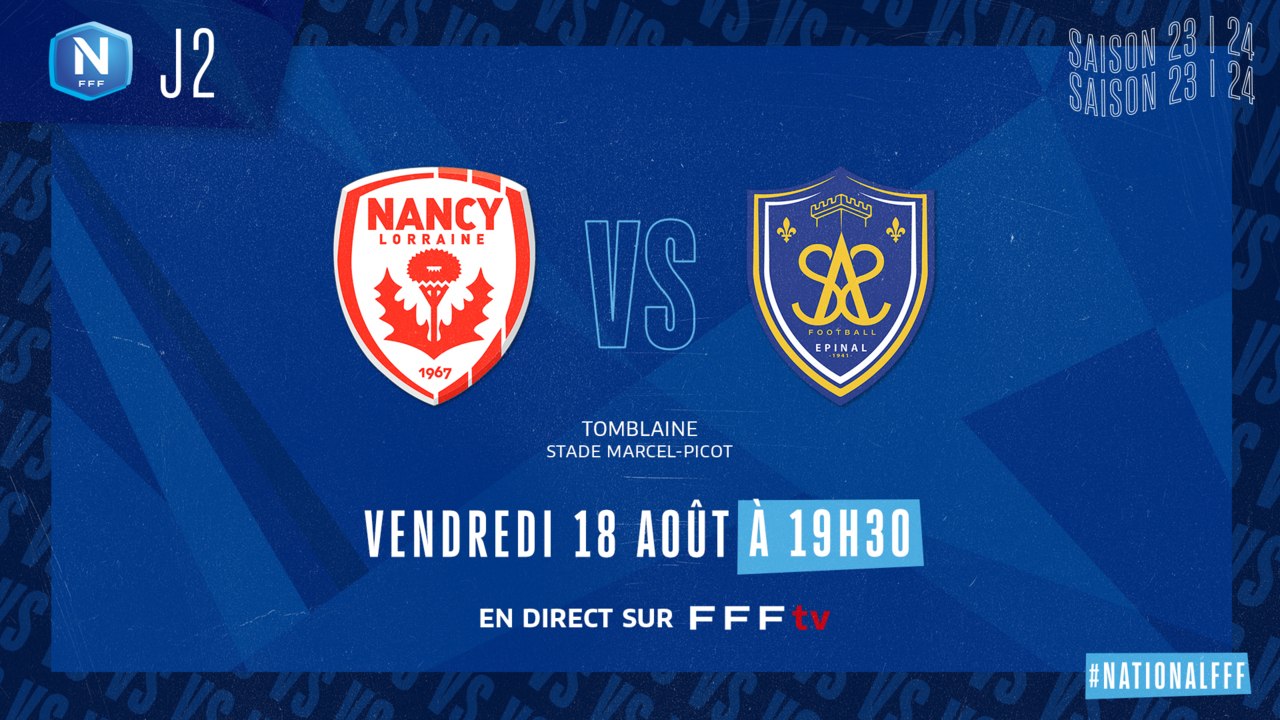 J2 I AS NANCY LORRAINE - ÉPINAL SAS (2-2)