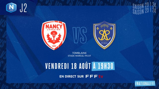 J2 I AS NANCY LORRAINE - ÉPINAL SAS (2-2)