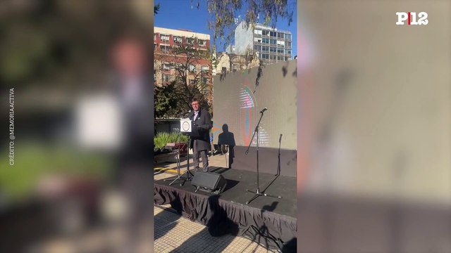 Rodrigo Borda en el acto de Memoria Activa por los 30 años del atentado a la AMIA: “Es falso que sin juicio en ausencia no se pueda saber la verdad