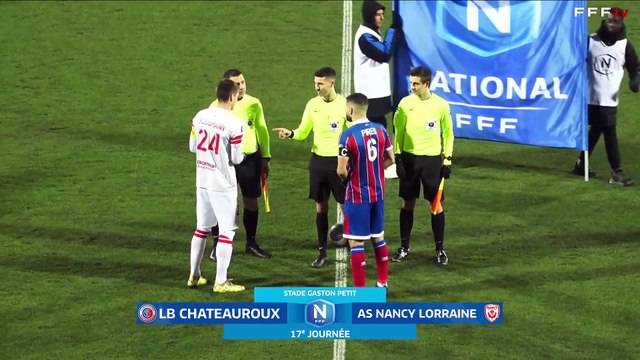 J17 I LB Châteauroux – AS Nancy L (0-1) en replay