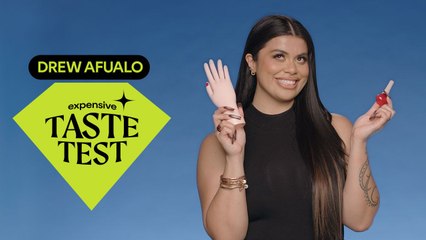 Drew Afualo Thinks This $295 Bracelet Looks Cheap | Expensive Taste Test | Cosmopolitan