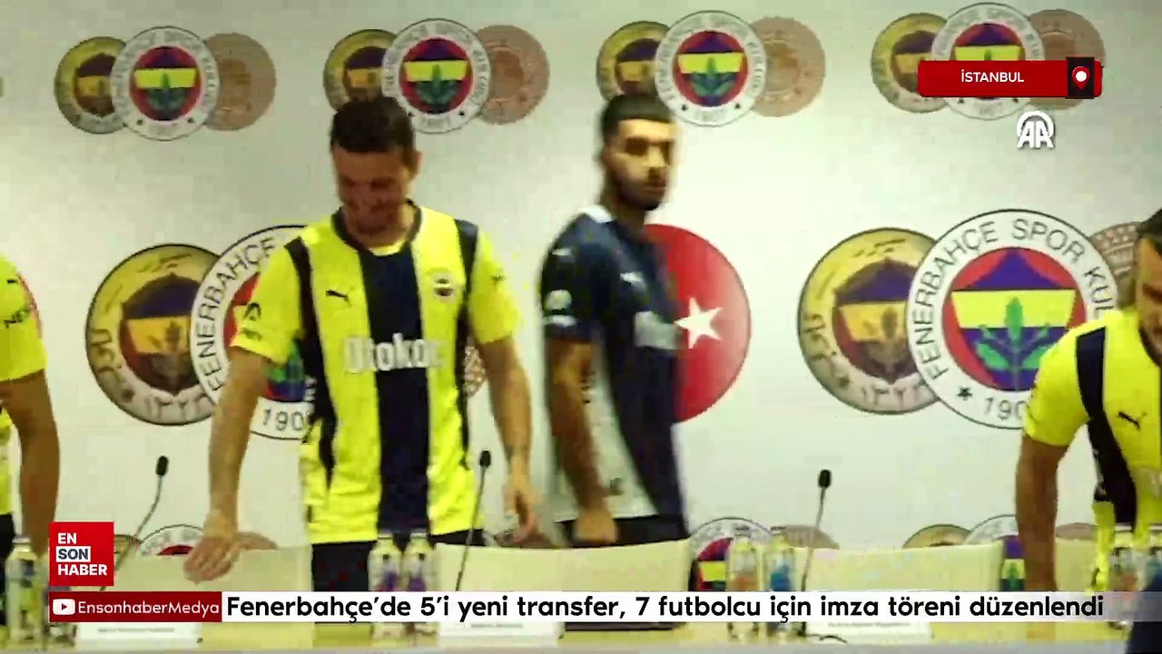 Fenerbahçe’de 5’i yeni transfer, 7 futbolcu içi...