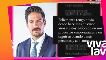 Víctor González Herrera niega romance con Irina Baeva