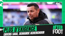 OL : Acherchour demande plus d'exigence envers Sage cette année
