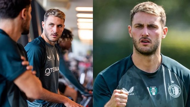 Santiago Giménez está de regreso con Feyenoord y ya entrena con su nuevo técnico