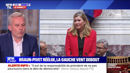 François de Rugy "salue l'élection de Yaël Braun-Pivet" à la présidence de l'Assemblée nationale