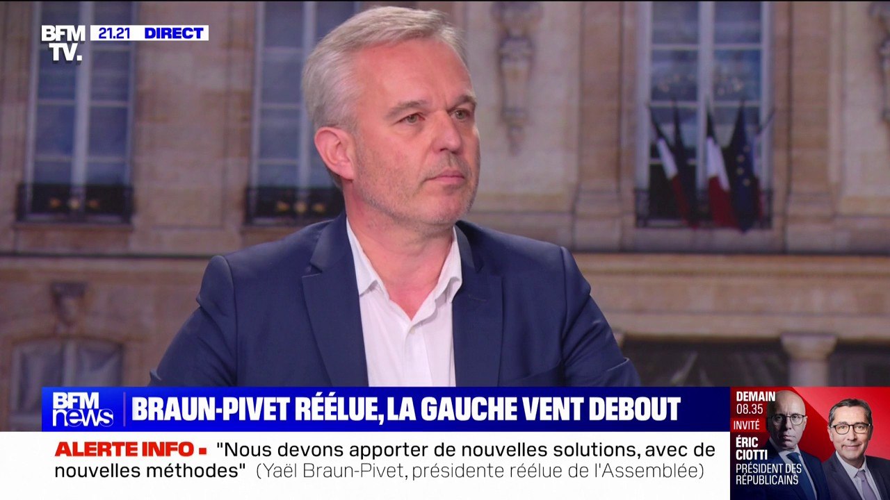Pour François de Rugy, il est "logique" que le président de commission des finances à l'Assemblée soit issu du "RN ou LFI"