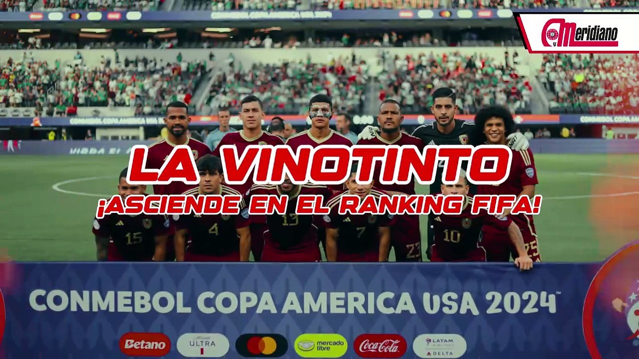 ¡La Vinotinto asciende en el Ranking FIFA!