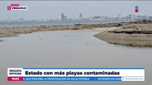 Cofepris alerta por playas contaminadas en Veracruz