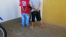 Homens são presos com revólver e drogas em Cascavel
