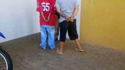 Homens são presos com revólver e drogas em Cascavel