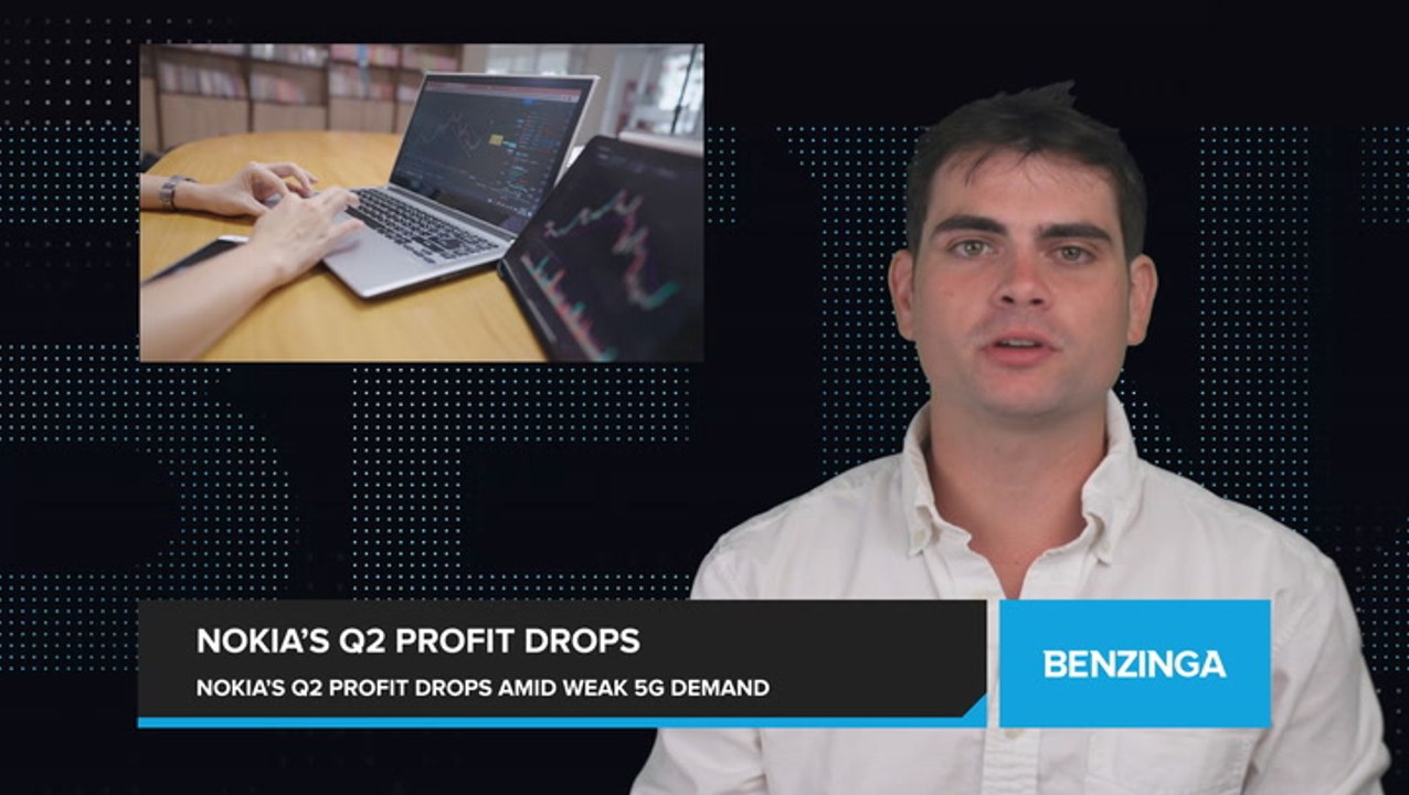 Nokia's Q2 Operating Profit Drops Amid Weak 5G Demand.  CEO Acknowledges Challenging Market Amid Cautious Spending.