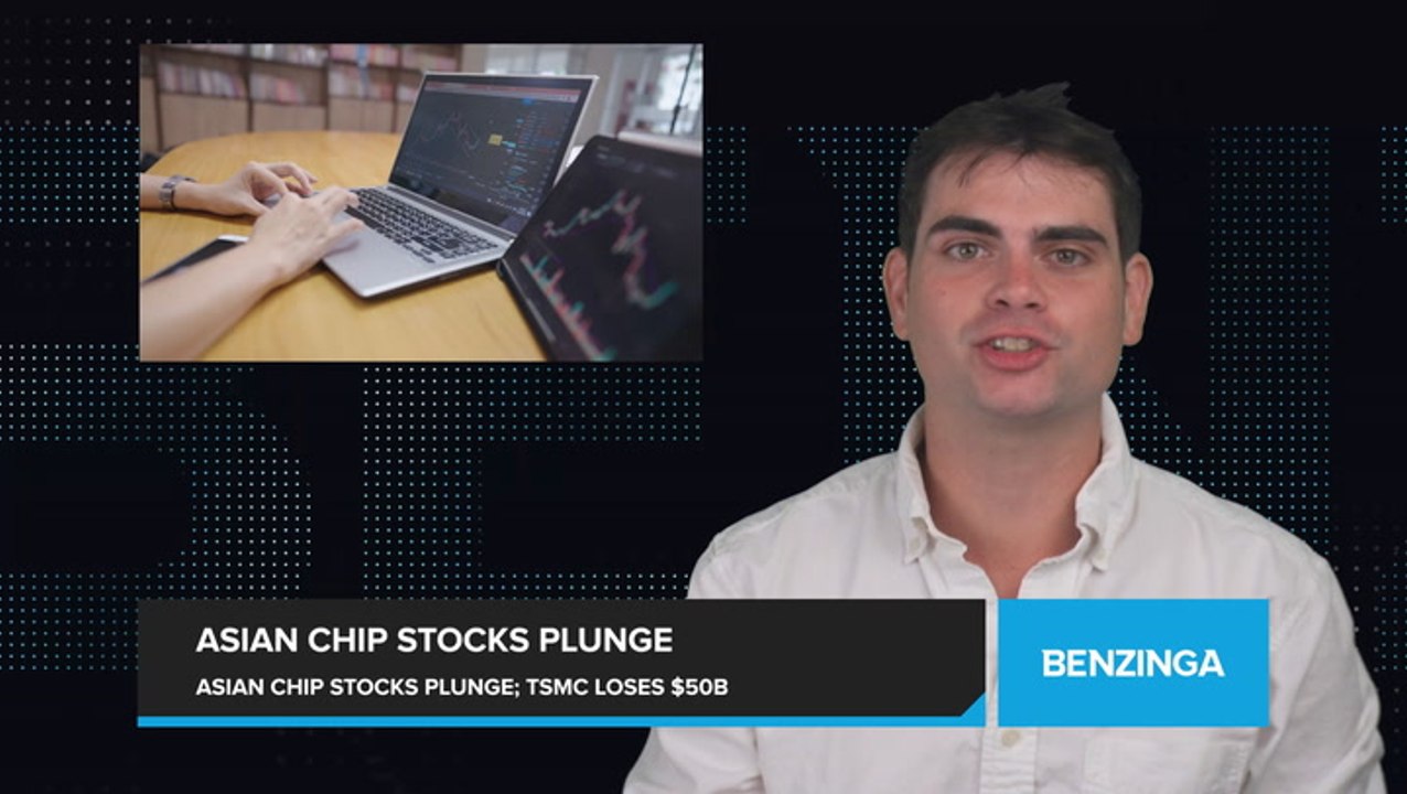 Asian Chip Stocks Plunge Amid US Export Restrictions Fears. TSMC Market Value Drops $50 Billion.