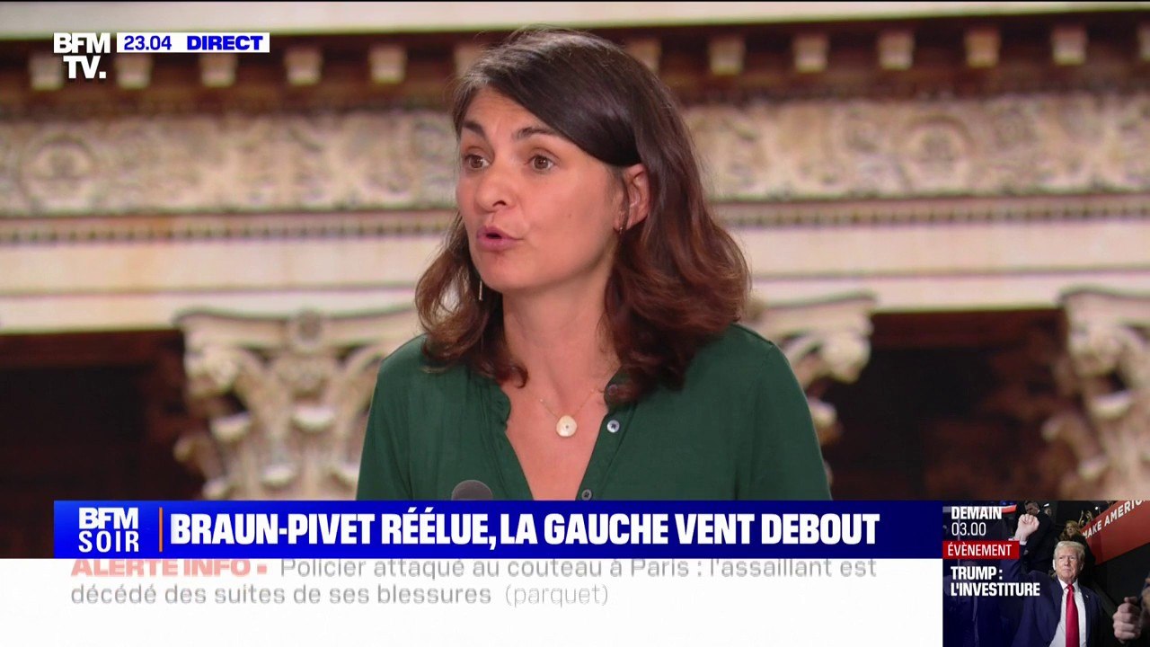 "Nous allons continuer à nous battre pour gouverner", assure Aurélie Trouvé (députée LFI-NFP)